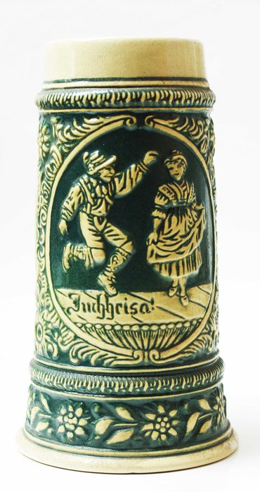 Sprzedam stary ceramiczny kufel do piwa