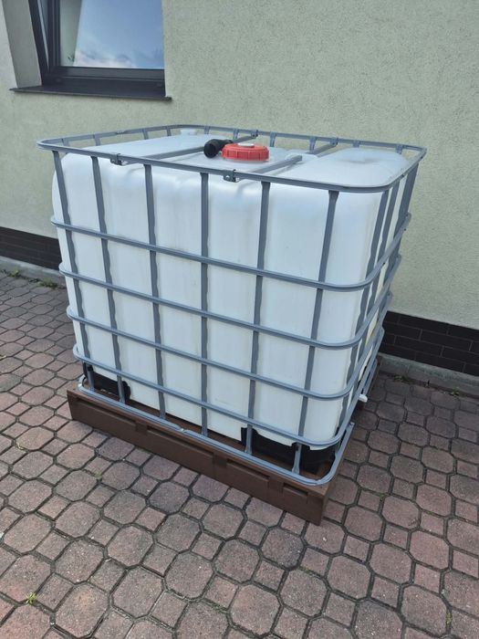 Zbiornik IBC 1000 l (Mauzer) z paletą