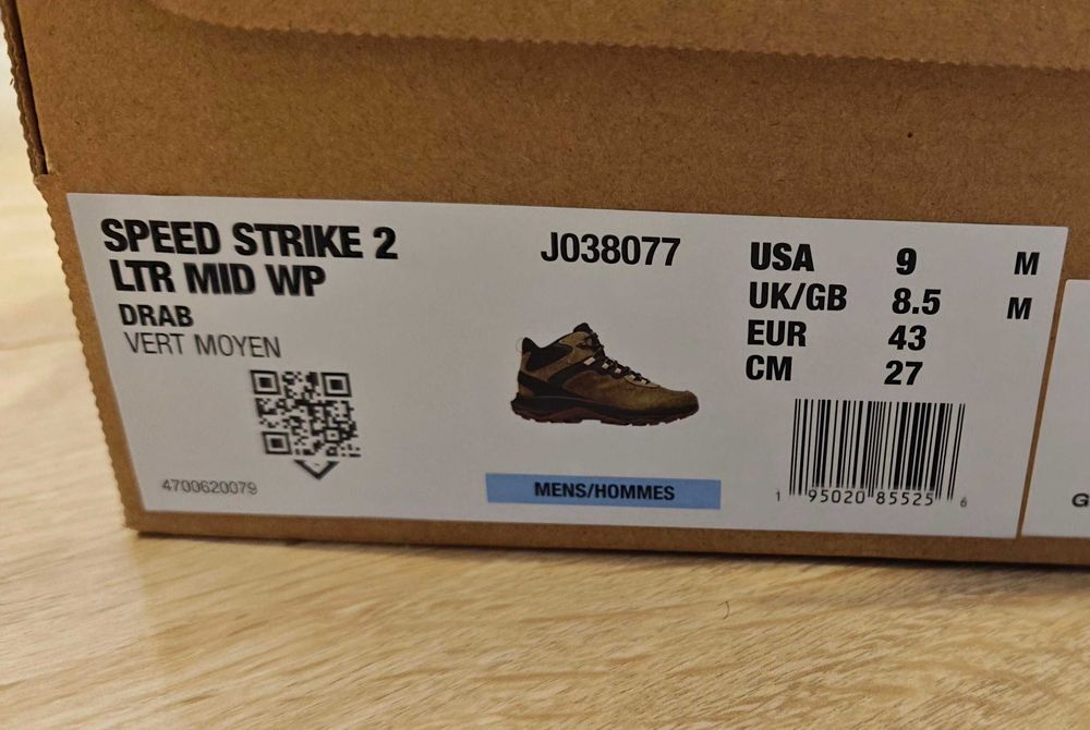 Buty Merrell Speed Strike 2 Mid męskie r. 43