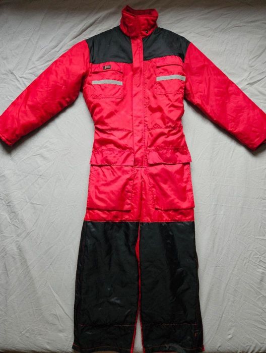 Kombinezon Zimowy JON BEKKEN | Workwear Vintage Y2K | Ocieplany R. 48