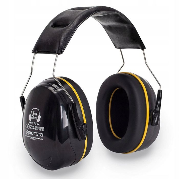 słuchawki ochronne przeciwhałasowe - procera new silent jandy fm-1a