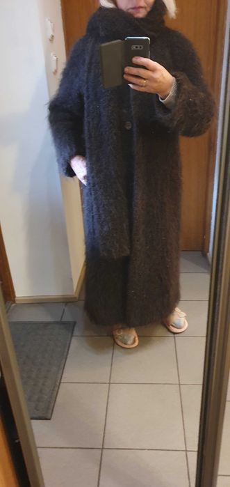 płaszcz brazowy włoski