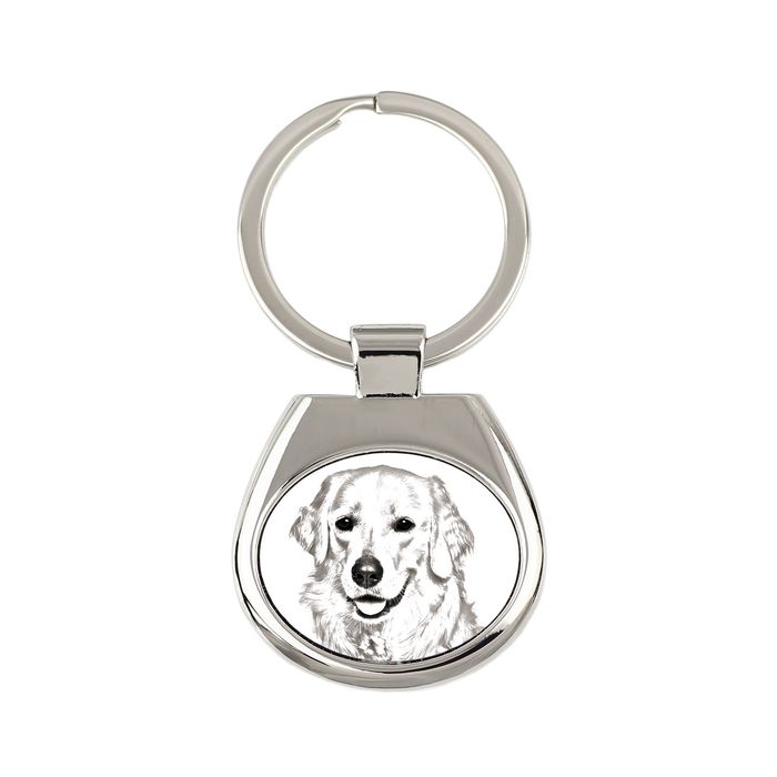 Kuvasz brelok ze zdjęciem psa Art-Dog
