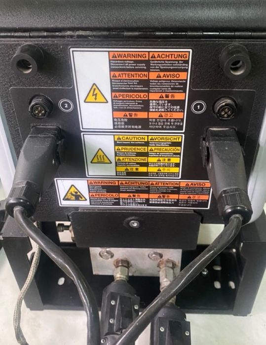 System do kleju Nordson DuraBlue 4 z głowicami MiniBlue II SureBead