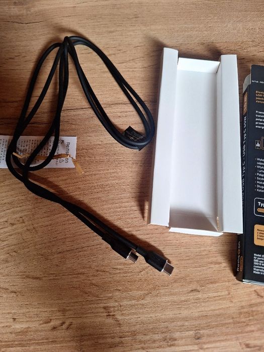 Kabel USB-C 65W Reinston Ultra | NOWY | 1,5 m
