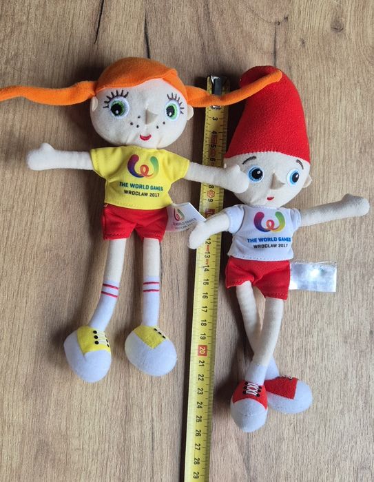 Maskotki sportowe World Games 2017 Jaś i Małgosia sport
