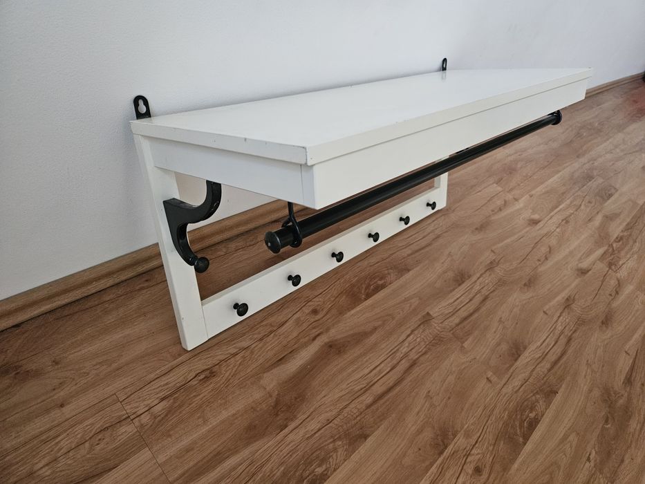 Hemnes Ikea wieszak na kurtki