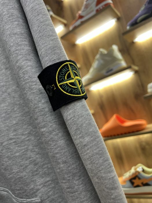 Зіп Худі Stone Island Grey