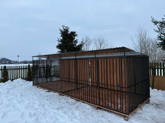 Kojec dla psa solidny, transport