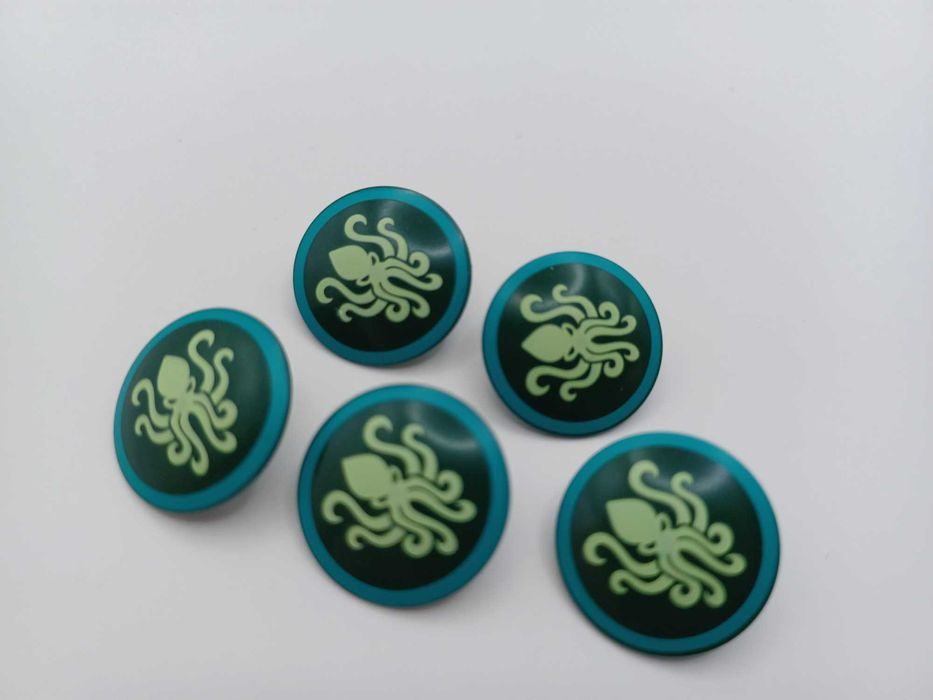 Lego Castle Zamek Vikings 5x okrągła tarcza Kraken 75902pb35