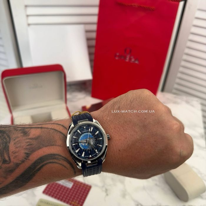 Часы Omega Seamaster Aqua Terra Worldtimer