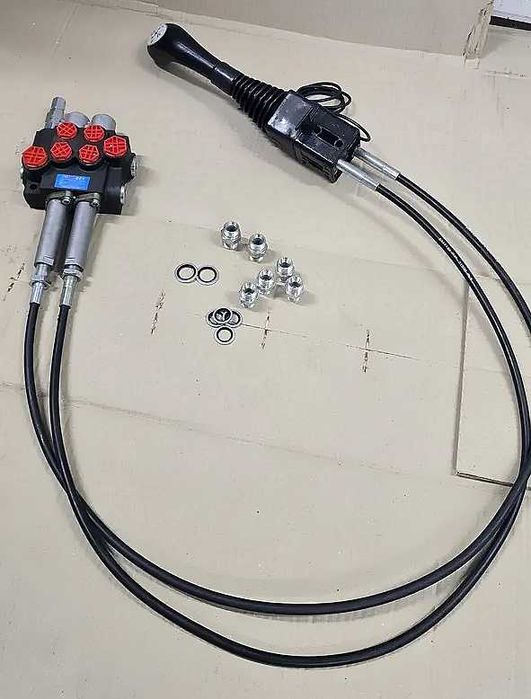 Гидрораспределитель под вилку/шарик на МТЗ, ЮМЗ. Джойстик на тросиках