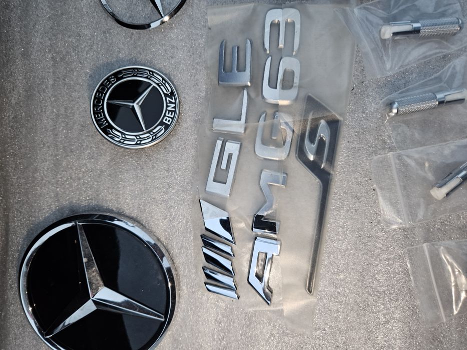 Шильдикі MERCEDES-BENZ GLE Coupe C167 2019