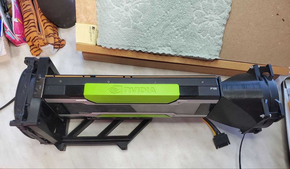 Кожух вентилятора охолодження NVIDIA Tesla P40 / P100 / V100