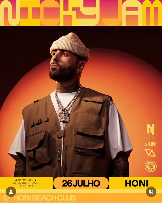 Bilhetes Nicky Jam - Honi