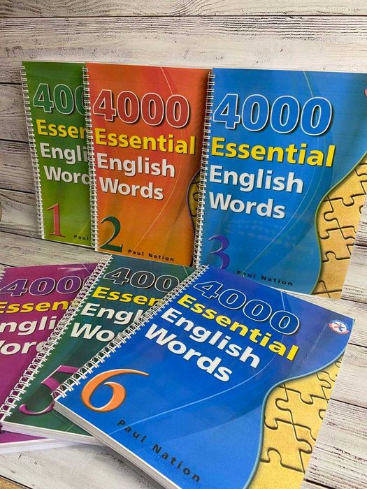 4000 Essential English Words 1, 2, 3, 4, 5, 6