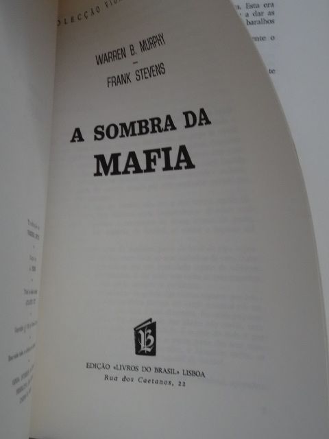 A Sombra da Mafia de Warren B. Murphy
