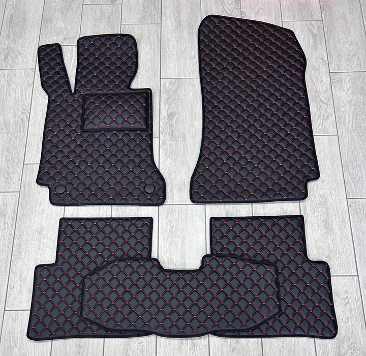 Коврики в салон Екошкіра Экокожа для Mercedes W202 W203 W204 W205 W208
