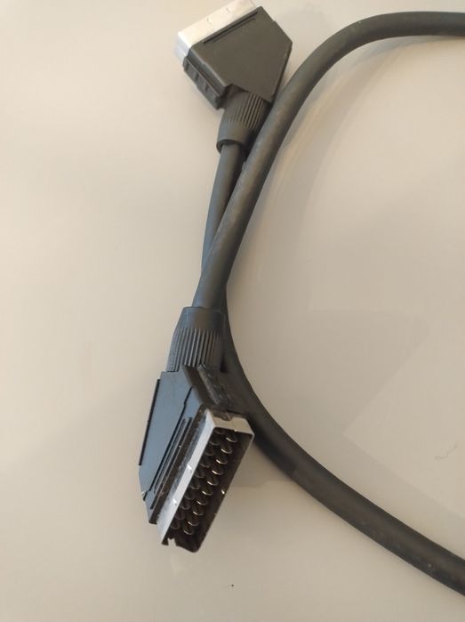 Kabel scart, euro - euro, 1m