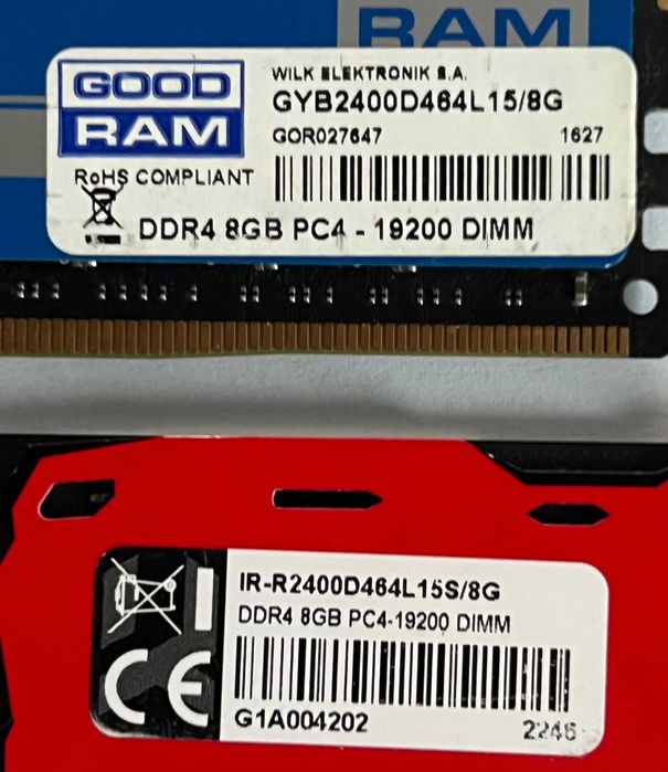 Goodram DDR4 2x8GB 2400MHz CL15