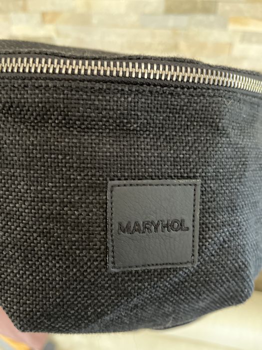 Nerka saszetka damska czarna Maryhol