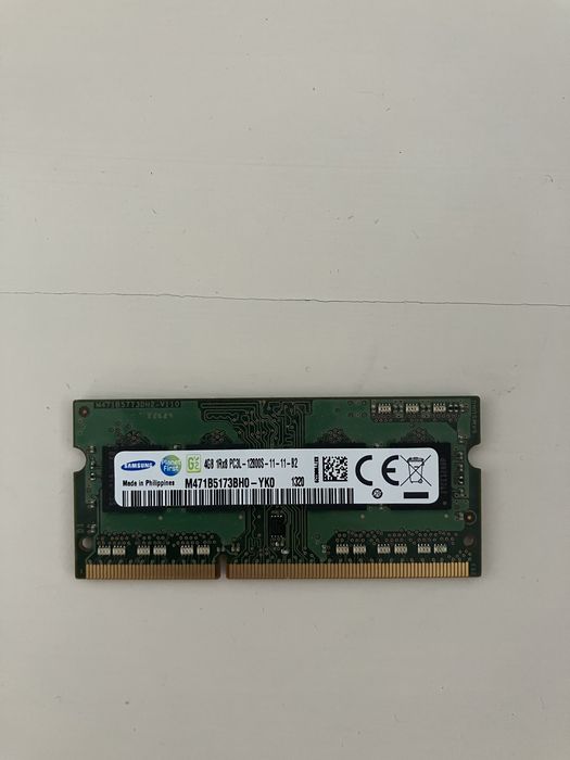 Memória RAM 4GB DDR3 PCL3-12800S
