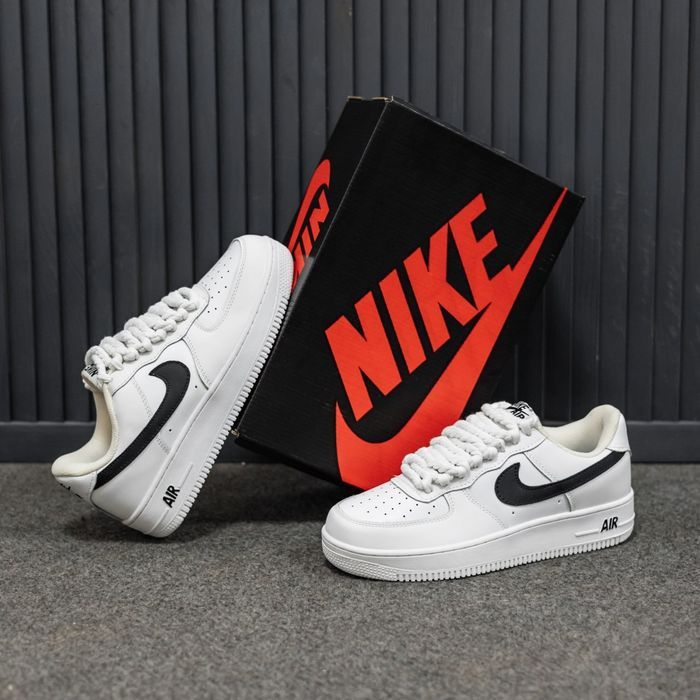 Кросівки Nike Air Force 1 Low Rope Laces premium | Кроссовки Найк чоловічі