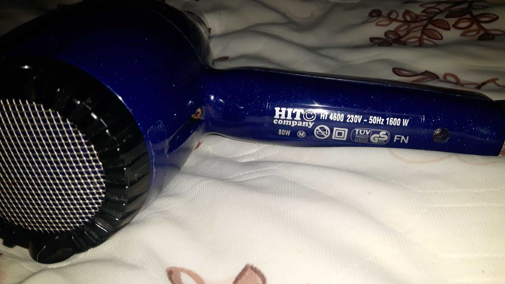 Фен для волос HIT COMPANY HT 4600  (1600 Ватт) из Германии