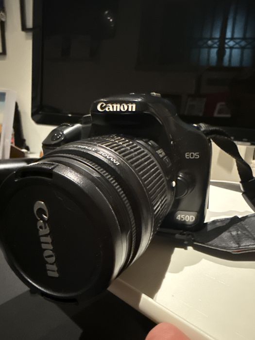 Maquina fotografica canon 450D