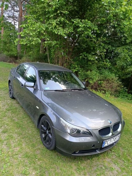 BMW Seria 5 BMW e60 w bdb stanie mechanicznym z nie wielkimi wadami lakierniczymi