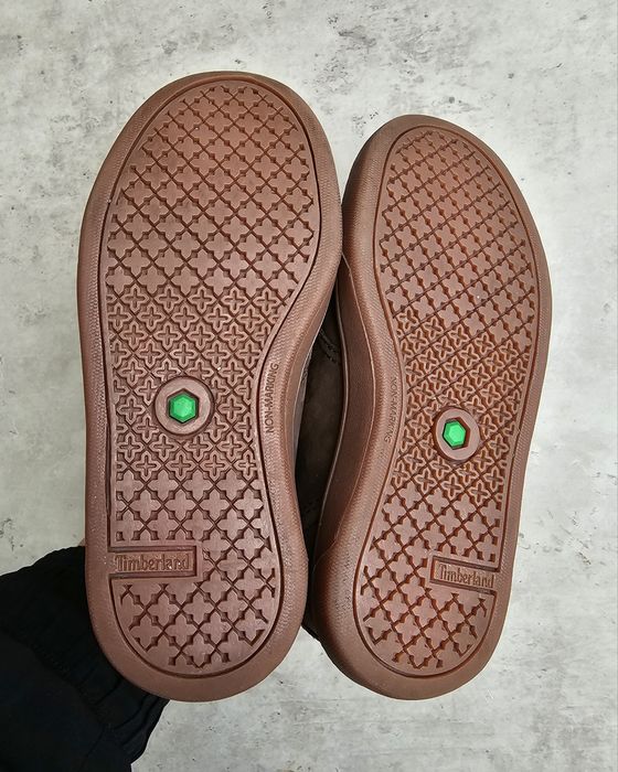 Timberland Groveton 27 chłopięce buty brązowe za kostkę trzewiki trape