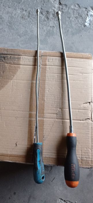 Imans para apanha de material..