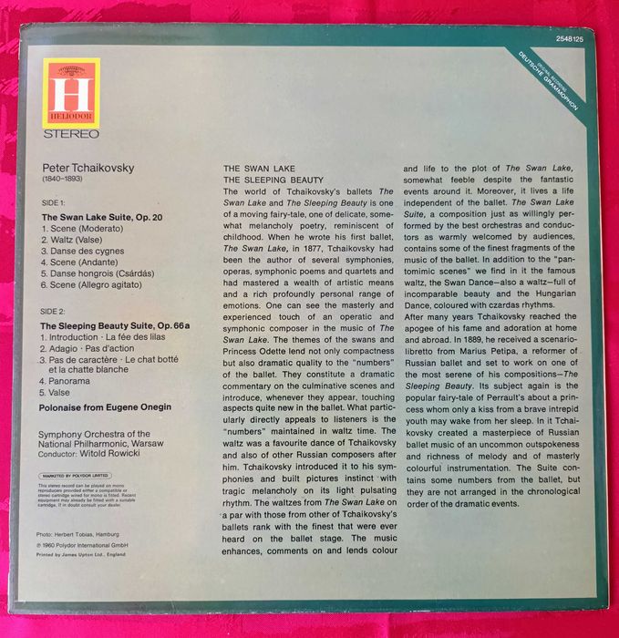 Tchaikovsky - LP428114318553917441