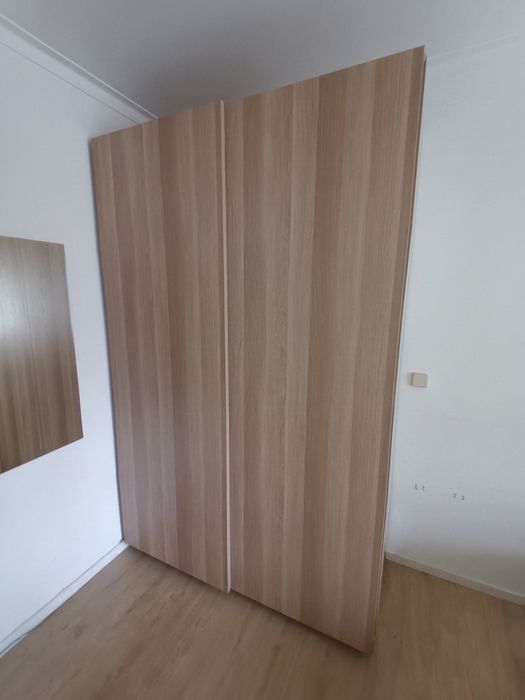 Vendo conjunto de portas deslizantes HASVIK, Carvalho  200x236cm