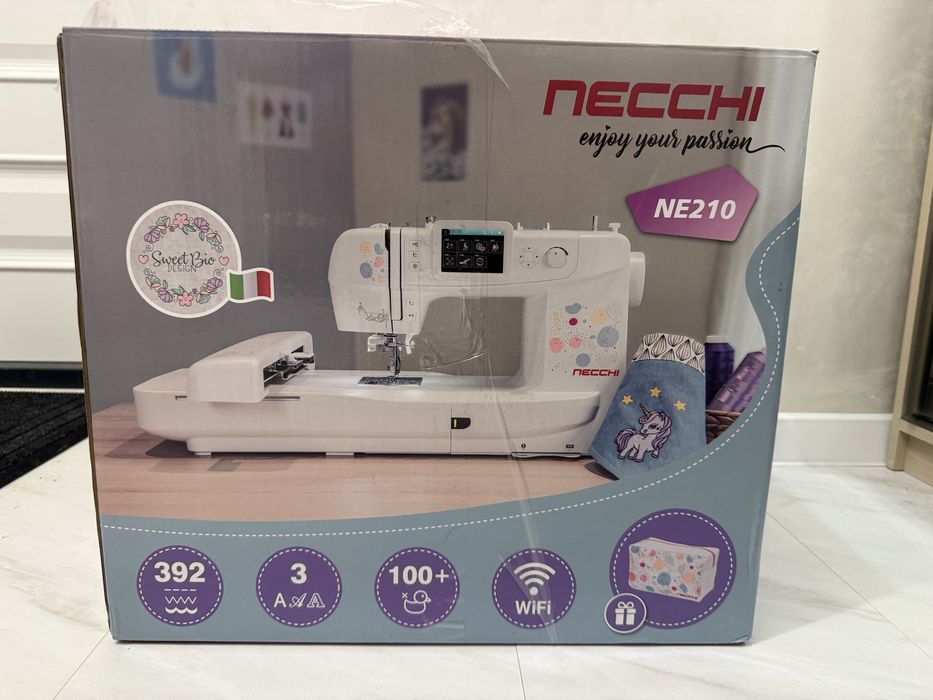 Продам швейно-вишивальну машинку Necchi NE210