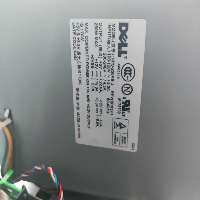 Розбірка/відновлення ПК Dell GX280MT Pentium 4 520J/1Гб DDR2/HDD500Gb