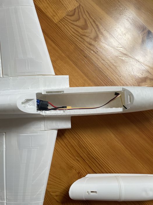 TS-11 iskra samolot rc druk 3d odrzutowiec 50mm