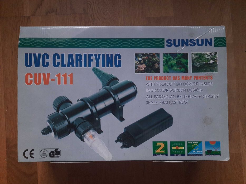 Lampa UV do akwarium - SunSun CUV-111