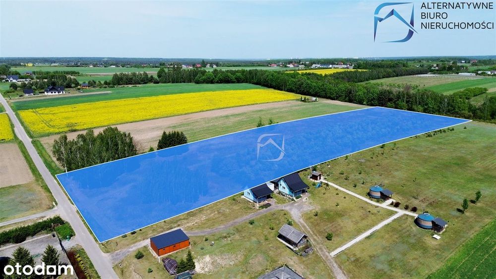 Działka z widokiem na Kazimierz Dolny 1km od Wisły