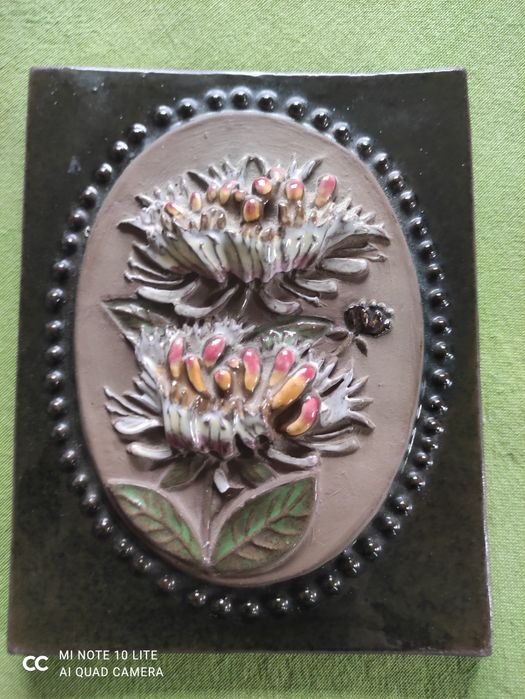Jie Gantofta obrazek ceramiczny kolekcjonerski kafelek