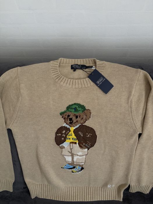 Nowy sweter Polo Ralph Lauren Polo Bear | Rozmiar M | 100% Bawełna
