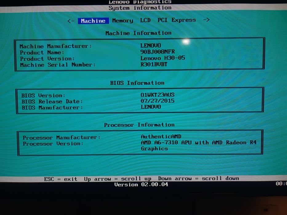 Комплект Lenovo h30-05 a6-7310