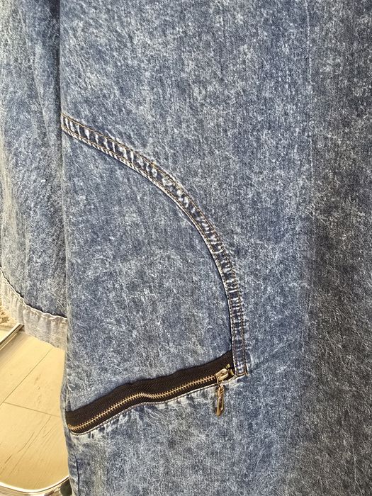 Sukienka jeansowa prosta L /40 River Flower Collection