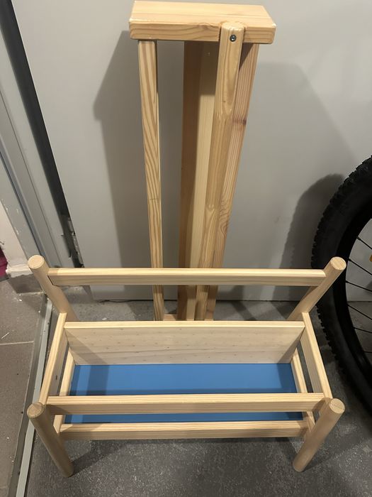 Stojak + półka na ksiazki Ikea