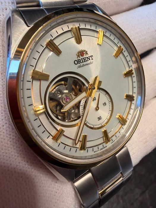 Zegarek Orient Contemporary Automatic Open Heart RA-AR0001S10B | Komplet i Gwarancja