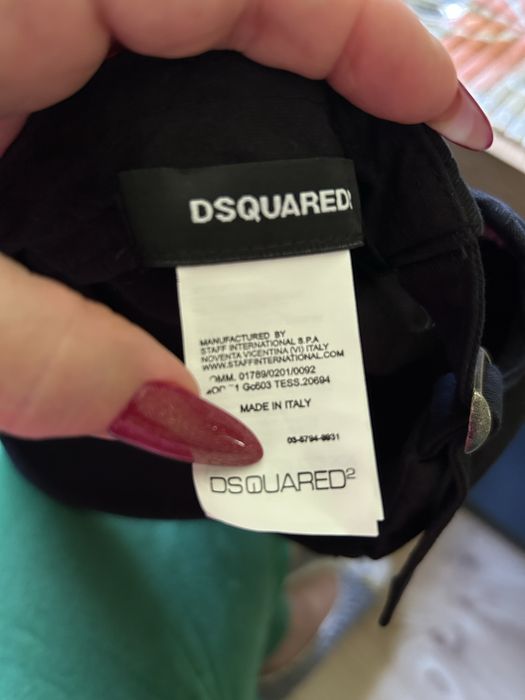 Czapka z daszkiem Dsquared 2