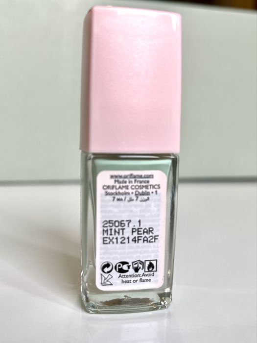 Verniz verde menta Oriflame