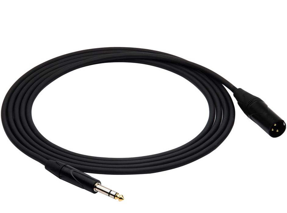 Kabel mikrofonowy Red’s Music MC1550BX – XLRM / Jack stereo 6,3mm – 5m