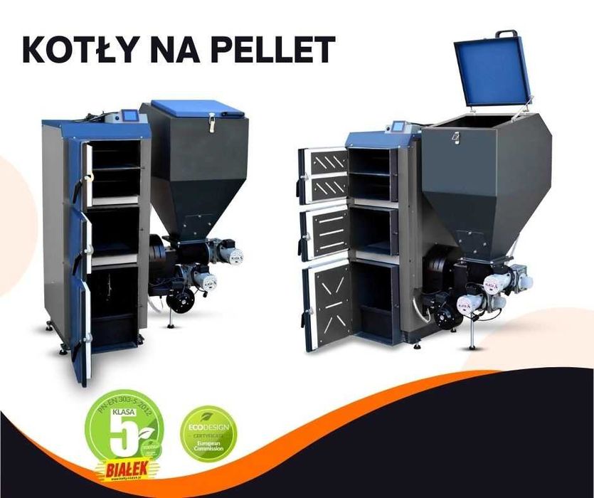 Kocioł Piec z podajnikiem na pellet TECHNIX-PEL 24kW 5klasa A+