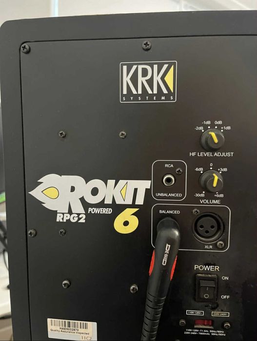 KRK Rokit 6 RPG2 Monitor odsłuchowy, odsłuch